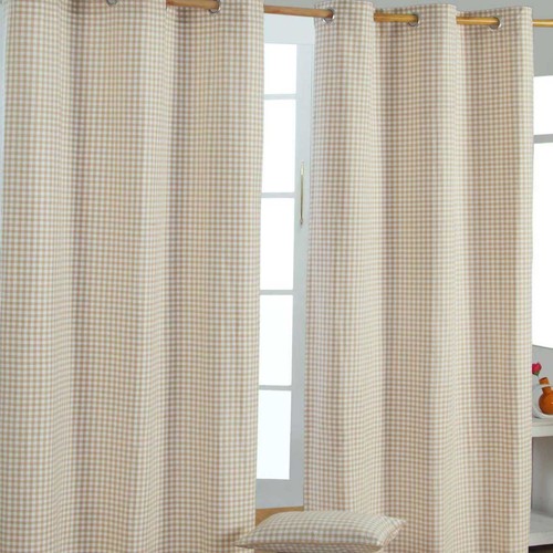 Gingham eyelet ready made - eyelet,