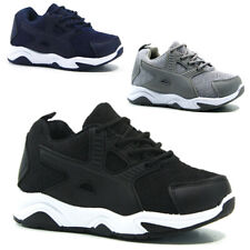 BOYS GIRLS INFANTS RUNNING TRAINERS SHOCK ABSORBING CASUAL SCHOOL SPORTS SHOES