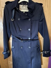 Women’s Blue Trench Coat