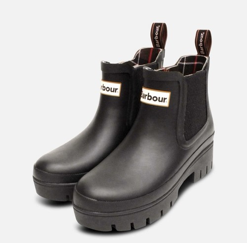 Barbour women black platform - barbour,