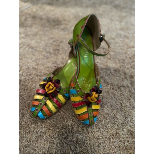 Socofy multicolor leather - multicolor,