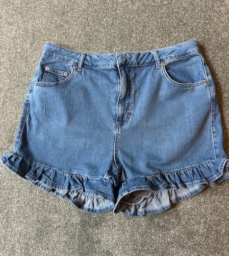 Top shop soft denim - shop, frill