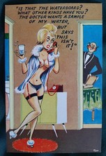 Trowel saucy seaside postcard No 114 - unposted