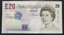 Old Twenty £20 Pound Note