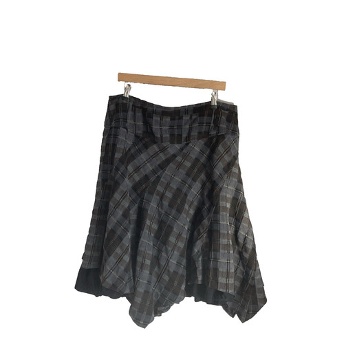 Tartan grunge skirt punk - tartan,