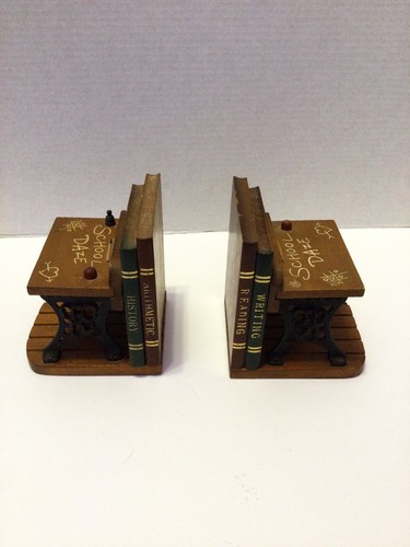 Vintage bookends feature old - vintage,