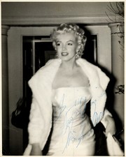 MARILYN MONROE Stunning Signed