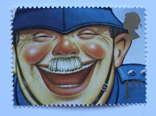 Laughing policeman 1st class - policeman,