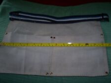  NAIL BAG  LEATHER TWIN POUCH 14" WIDE