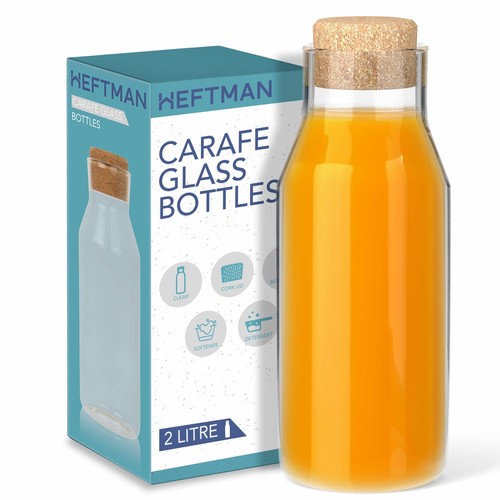 Heftman carafe glass - heftman,