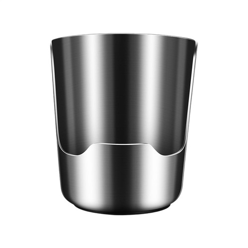Stainless steel pot - stainless, holder