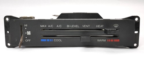 Climate controls c - controls, a/c