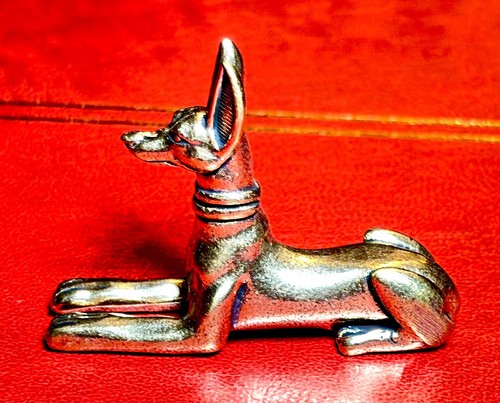Anubis egyptian jackal god - egyptian,