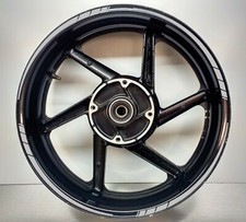 Grey Tapered Motorcycle Wheel