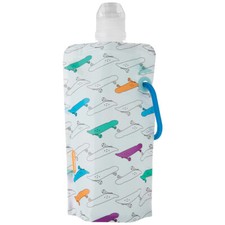 Vapur Kids Bottle 400ml Freezable Reusable BPA-free Foldable Durable Skateboards