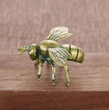 Solid Brass Bee Figurine