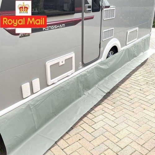 Caravan awning draught - awning, skirt