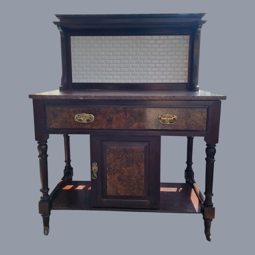 Vintage marble top - , washstand