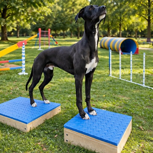 Dog training place board - board, &