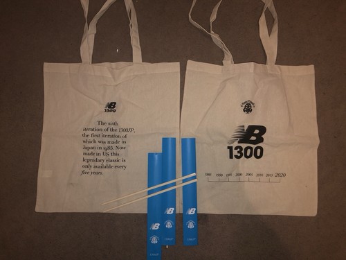 Tote bag and chopsticks from