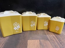 4 Vintage PLASTIC Kitchen