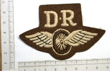 WW2 Winged Wheel & DR, Trade Arm Badge