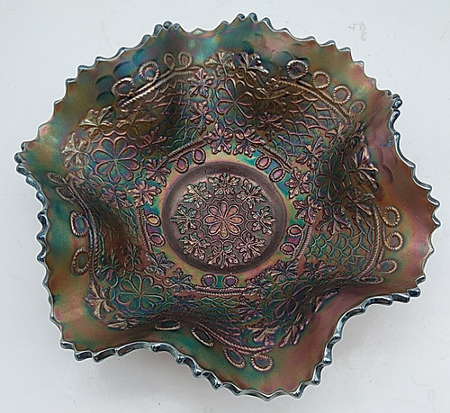 Antique fenton carnival glass - fenton,