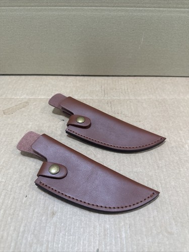 Brown leather hunting - x,