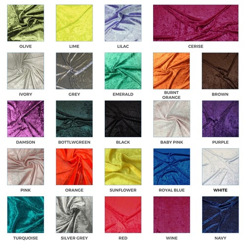 Crushed velvet fabric - crushed, 20