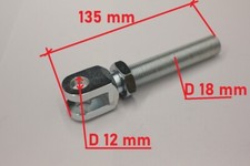 Mounting lever bolt sidecar /