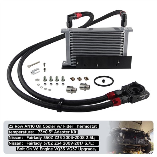 Row bolt oil cooler kit - row,