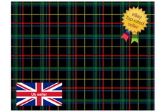 EDIBLE SCOTTISH TARTAN CAKE