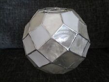 RETRO Globe  CAPIZ SHELL