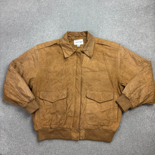 Leather flying jacket - leather,