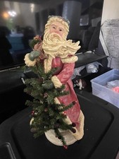 Vintage Country Santa Figurine