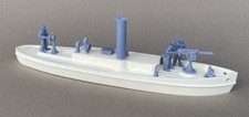 Steam Gunboat Launch Model Plastic Kit with Crew ( 1/56) 28mm scale 1900’s
