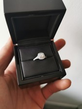 Maple Leaf Diamonds 0.64ct VVS1/F Engagement Ring–18ct White Gold–NEW–RRP £3000