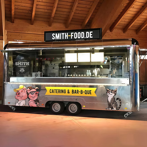 High end food truck - truck, trailer