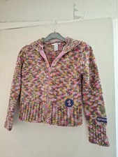 H & M Girls Zip Up Cardigan