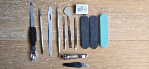 Piece set stainless - set:, steel