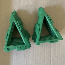 24 pieces Polydron - green