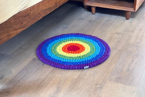 Handmade seven chakra felt - handmade,