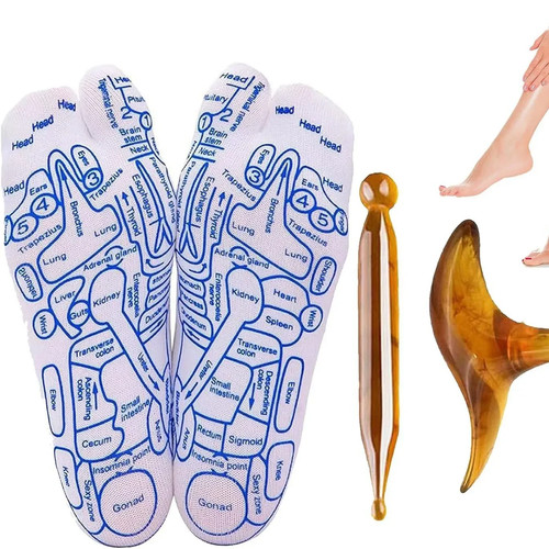 Acupressure foot massage - acupressure, socks