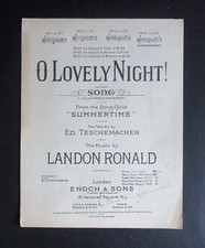 SCARCE  ANTIQUE 1910's  SONG -