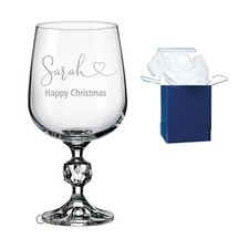 personalised engraved  crystal