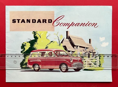 Old car brochure - old,