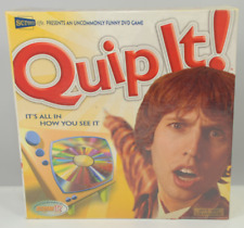 NEW SEALED Quip It! An Uncommonly Funny DVD Game From Makers of Scene-it?
