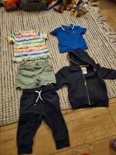 Boys Toddler Clothes Tshirt Hoodie Bundle 9-12/12-18 Months Next John Lewis