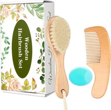 Baby Wooden Brush and Comb