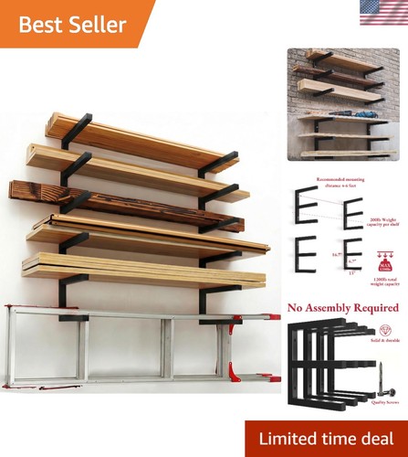Lumber storage rack wall - lumber,